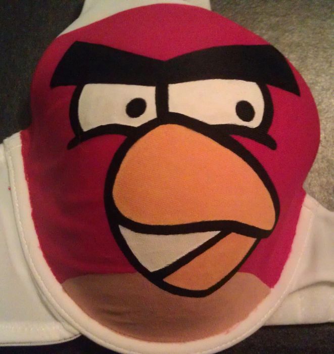 Angry Birds Bra (6 pics)