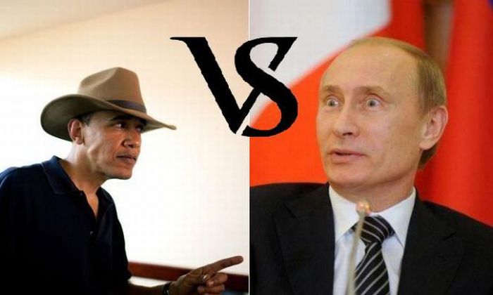 Putin vs Obama (12 pics)