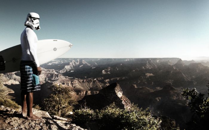 Surfing Trooper (33 pics)