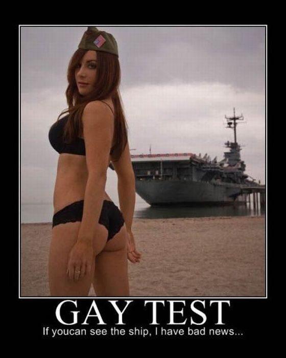 Gay Test Demotivational Posters (49 pics)