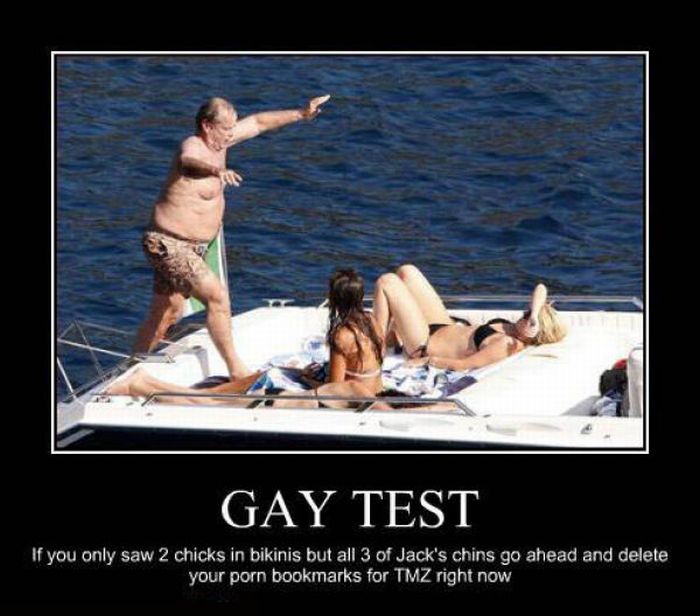 Gay Test Demotivational Posters (49 pics) .