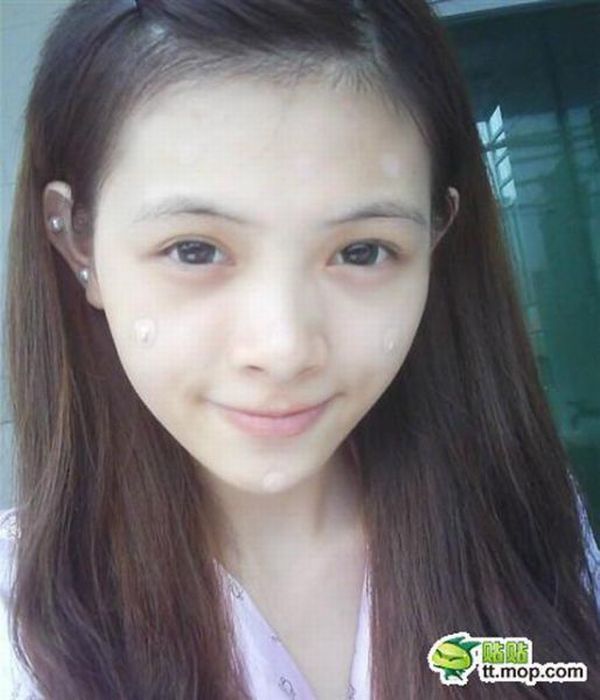 A Young Girl Before and After makeup (60 pics)