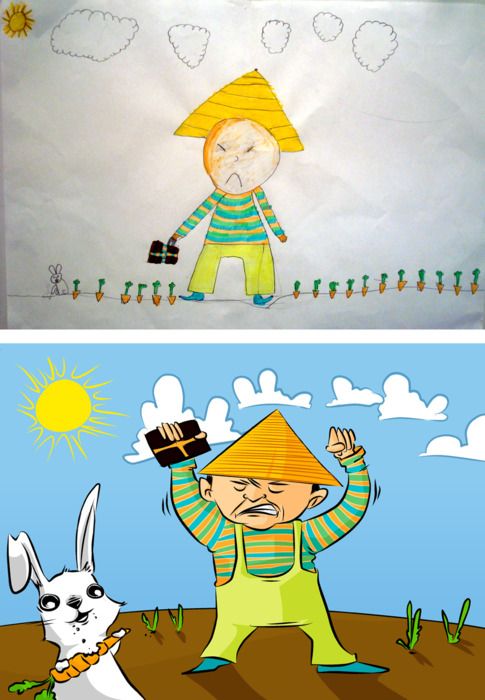 Kids’ Drawings by Garrett Miller (22 pics)