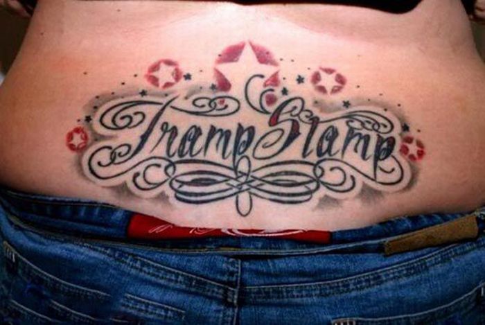 Tramp Stamp Tattoos (20 pics) .