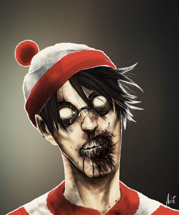 Zombie Cartoon Characters (11 pics)