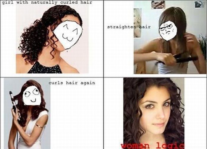 Weird Woman's Logic (8 pics)