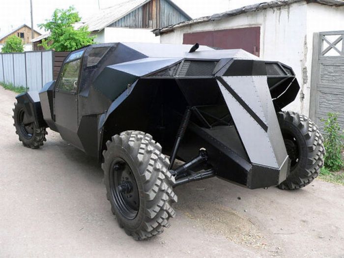 "Black Crow" Homebuilt Car From Kazakhstan (12 pics)