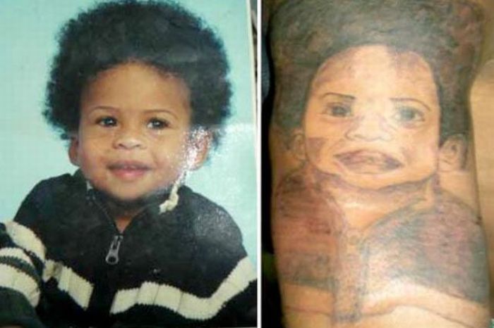 The Worst Baby Portrait Tattoos (15 pics)