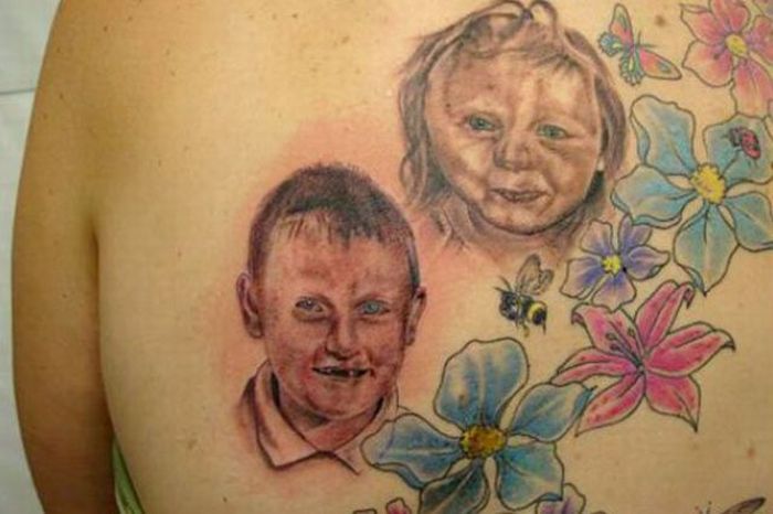 The Worst Baby Portrait Tattoos (15 pics)