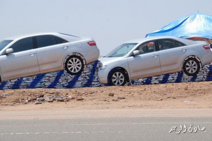 Weird Motor Show in Saudi Arabia (5 pics + video)