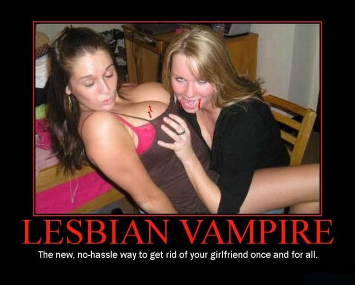 Epic Lesbian Demotivational Posters (46 pics) .
