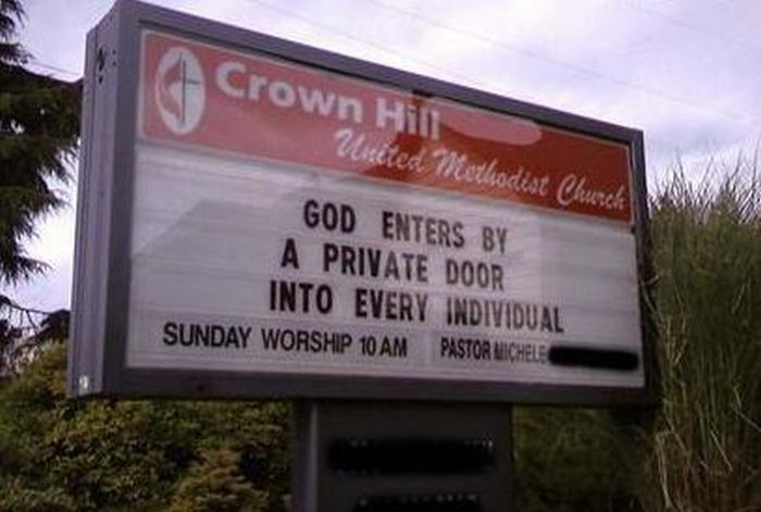 Hilarious and Weird Church Signs (21 pics)