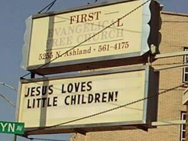 Hilarious and Weird Church Signs (21 pics)