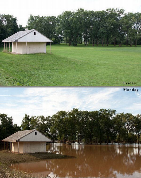 Before & After Hurricane Irene (17 pics)
