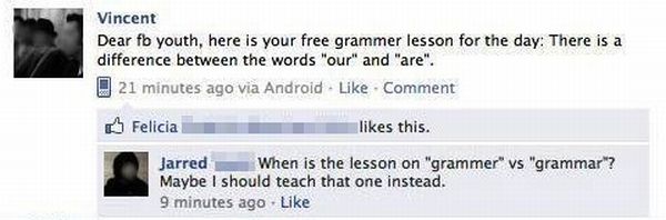 Funny Spelling Fails on Facebook (40 pics)