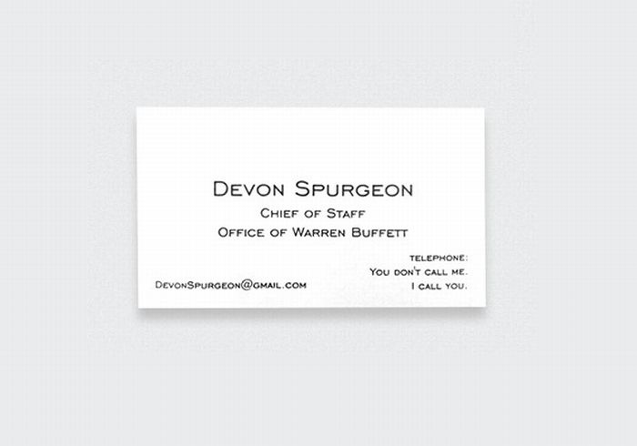 TOP 10 Famous Business Cards (10 pics)