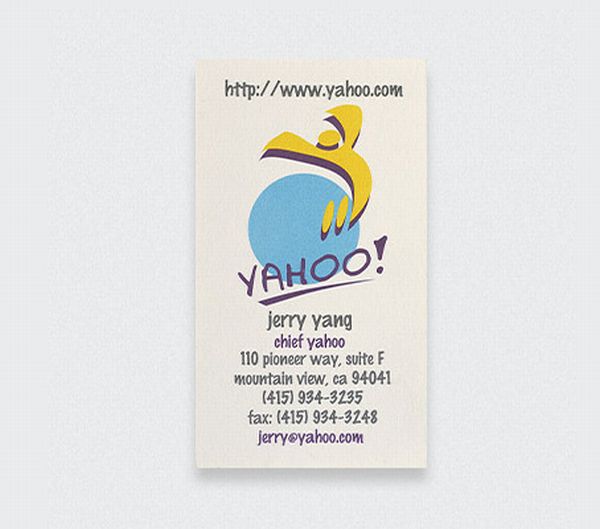 TOP 10 Famous Business Cards (10 pics)