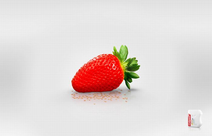 Brilliant Minimalist Print Ads. Part 2 (32 pics)