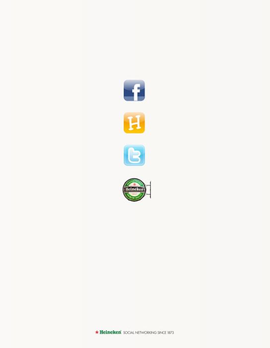 Brilliant Minimalist Print Ads. Part 2 (32 pics)