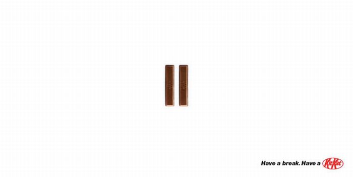 Brilliant Minimalist Print Ads. Part 2 (32 pics)