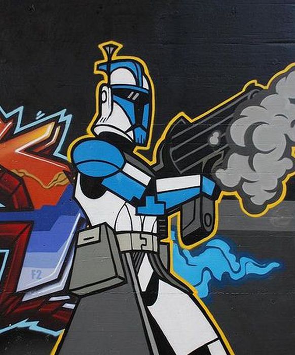 Star Wars Graffiti. Part 2 (40 pics)