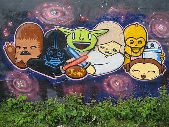 Star Wars Graffiti. Part 2 (40 pics)