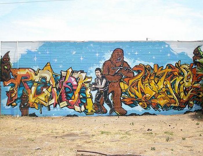 Star Wars Graffiti. Part 2 (40 pics)