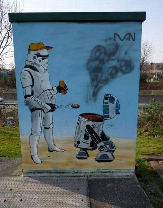 Star Wars Graffiti. Part 2 (40 pics)