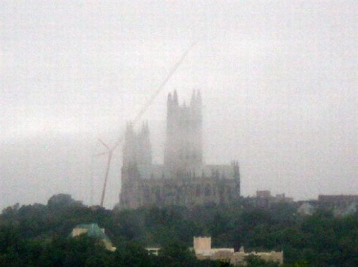 Construction Crane Collapses and Damages Washington Cathedral (10 pics)