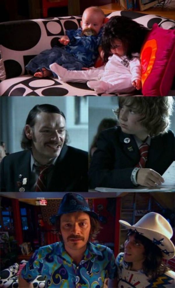 Kids Who Portray Actors in Movies (21 pics)