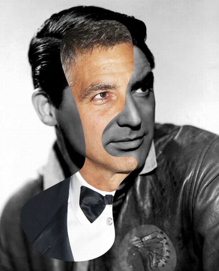 Famous Movie Actors ‘Iconatomy’ by George Chamoun (5 pics)