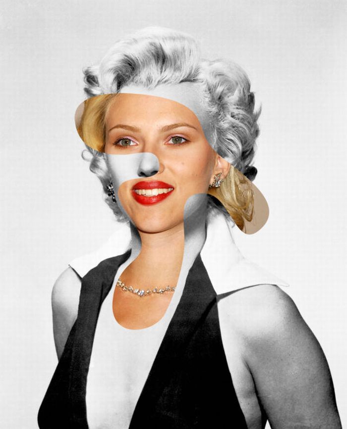 Famous Movie Actors ‘Iconatomy’ by George Chamoun (5 pics)