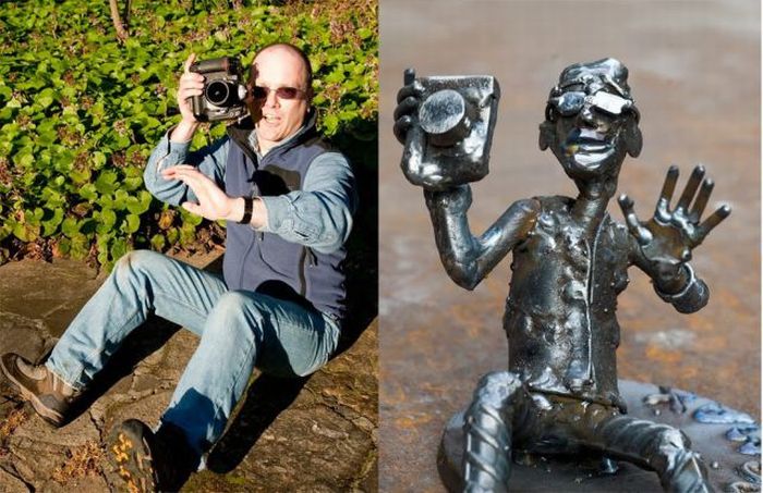 People Sculptures made by Zachary Max Shavrick (14 pics)