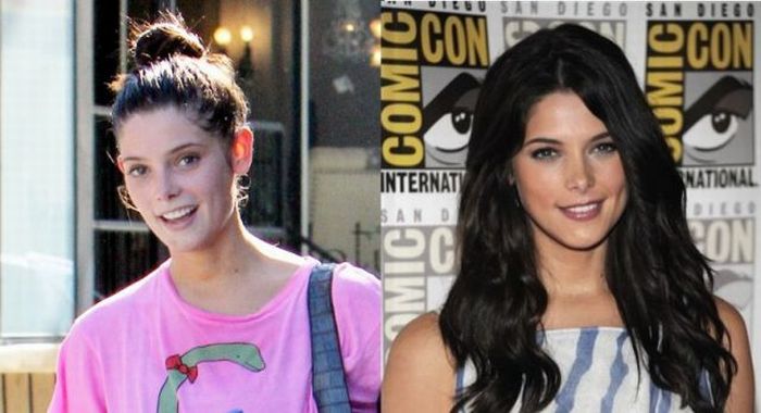 Celebrities Before and After Makeup (51 pics)