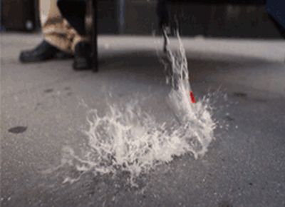 Things Falling in Slow Motion (8 gifs)