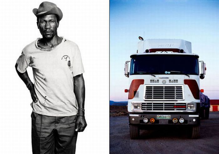 Truckers and Their Vehicles Look Alike (11 pics)