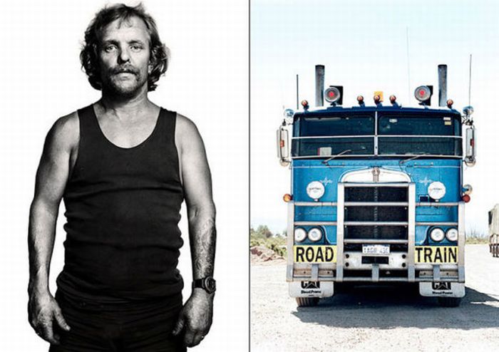 Truckers and Their Vehicles Look Alike (11 pics)