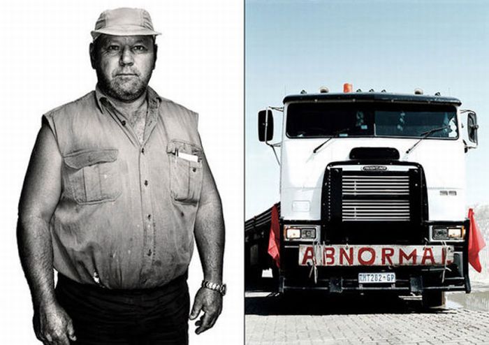 Truckers and Their Vehicles Look Alike (11 pics)
