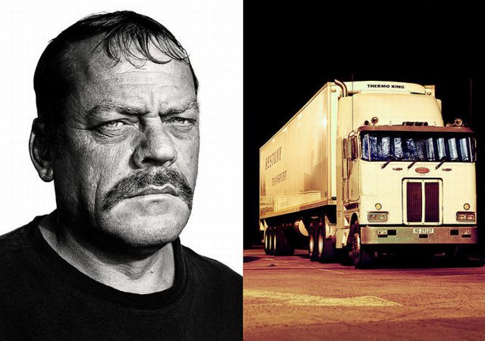 Truckers and Their Vehicles Look Alike (11 pics)