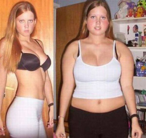 Why Cute Girls Become Fat? (17 pics)