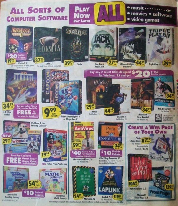 Best Buy Ads From The Past (16 pics)