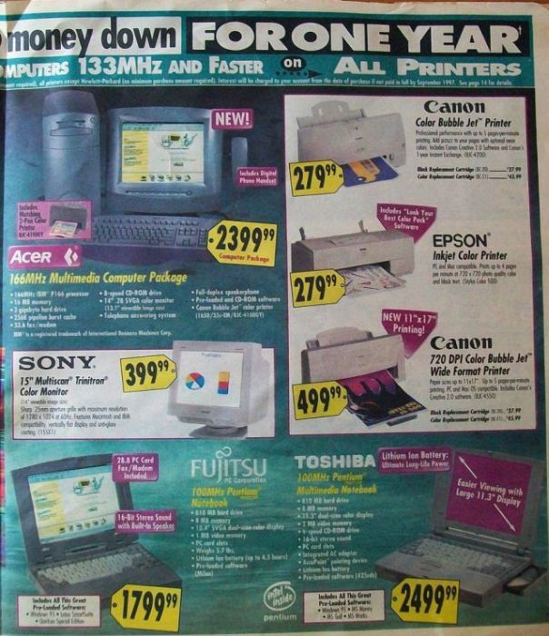 Best Buy Ads From The Past (16 pics)