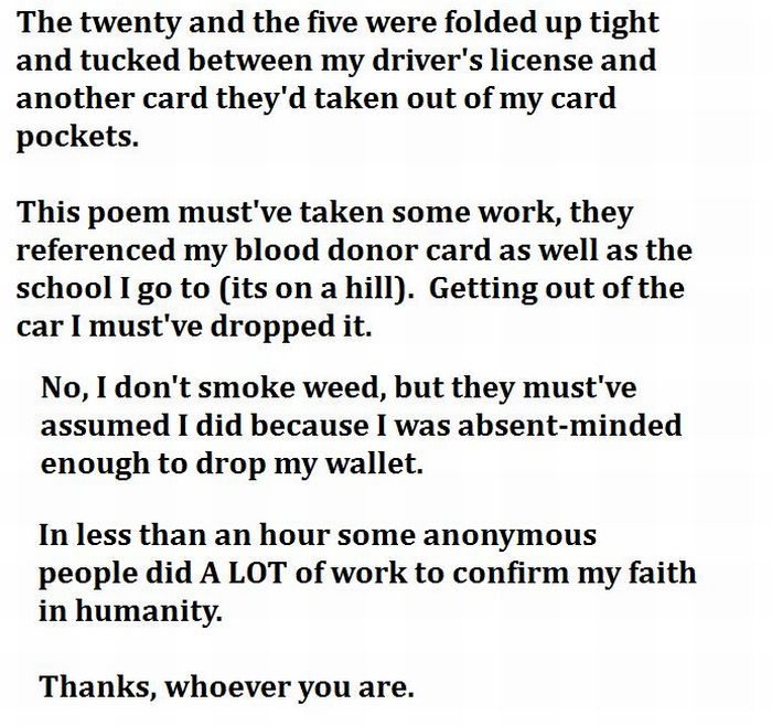 Faith in Humanity Strengthened..  (5 pics)