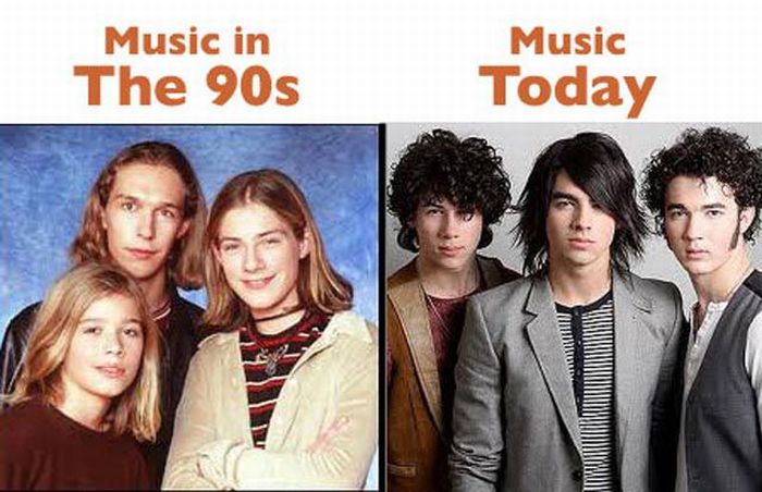 90s vs. Present Day (13 pics)