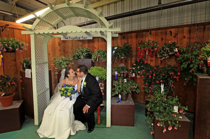Wedding Ceremony on a Roller Coaster (14 pics)