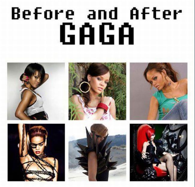 Before and After Gaga (5 pics)