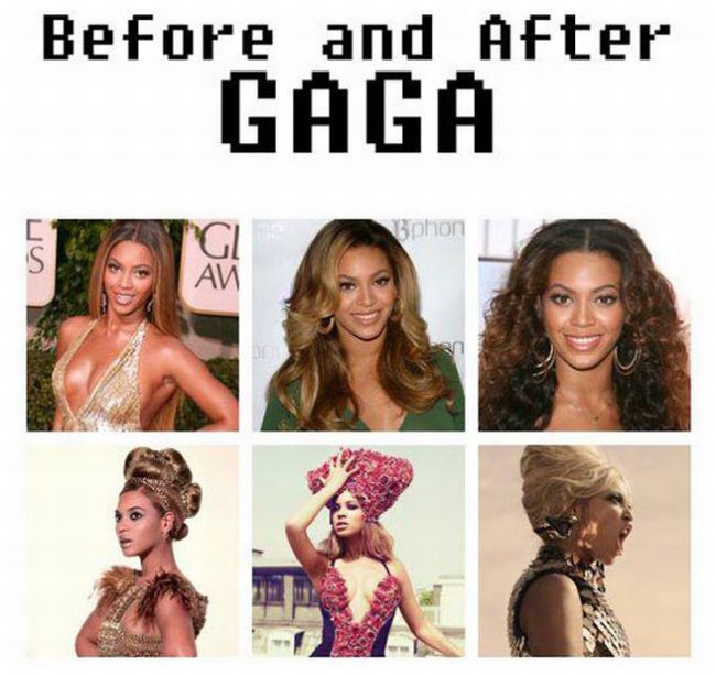 Before and After Gaga (5 pics)