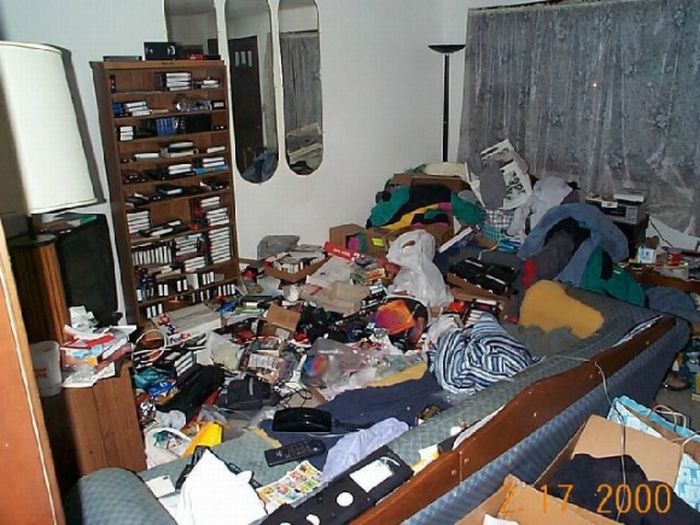 The Filthiest Apartments (25 pics)