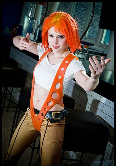 Sexy Leeloo From The Fifth Element Cosplay Pics