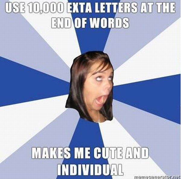 The Best of Annoying Facebook Girl (70 pics)